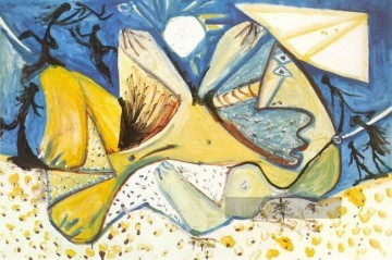 Werke von 350 berühmten Malern Werke - Nude couch 1971 cubism Pablo Picasso
